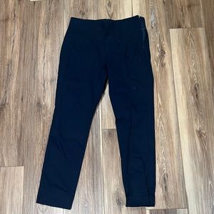 Navy blue slacks